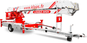 Grues sur remorque