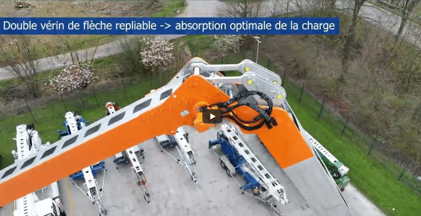 Présentation de la grue sur remorque 100% électrique Klaas K350E