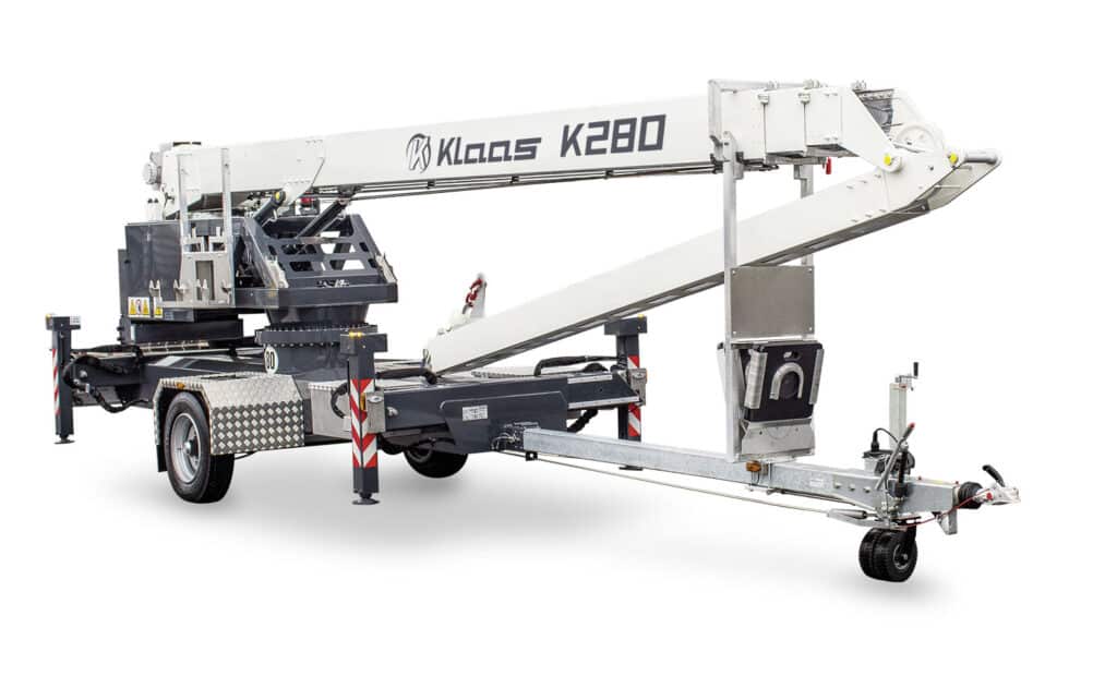 Grue sur remorque K280
