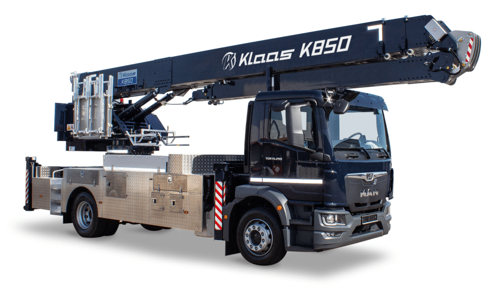 Grue mobile sur camion K850