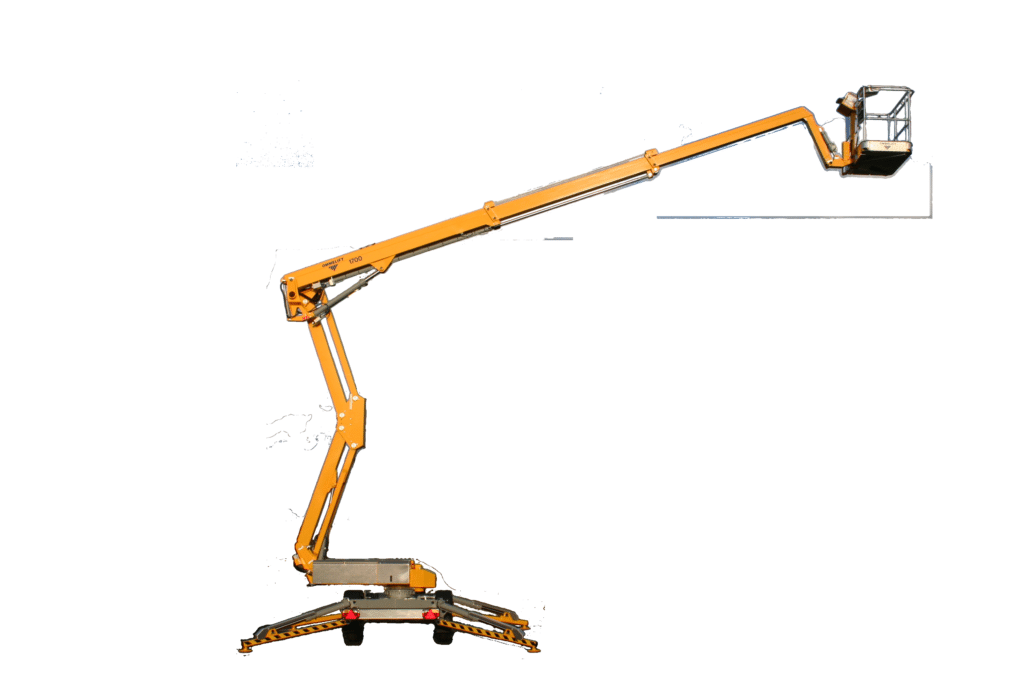 Location Nacelle articulée sur remorque Ommelift 1700EX 17m