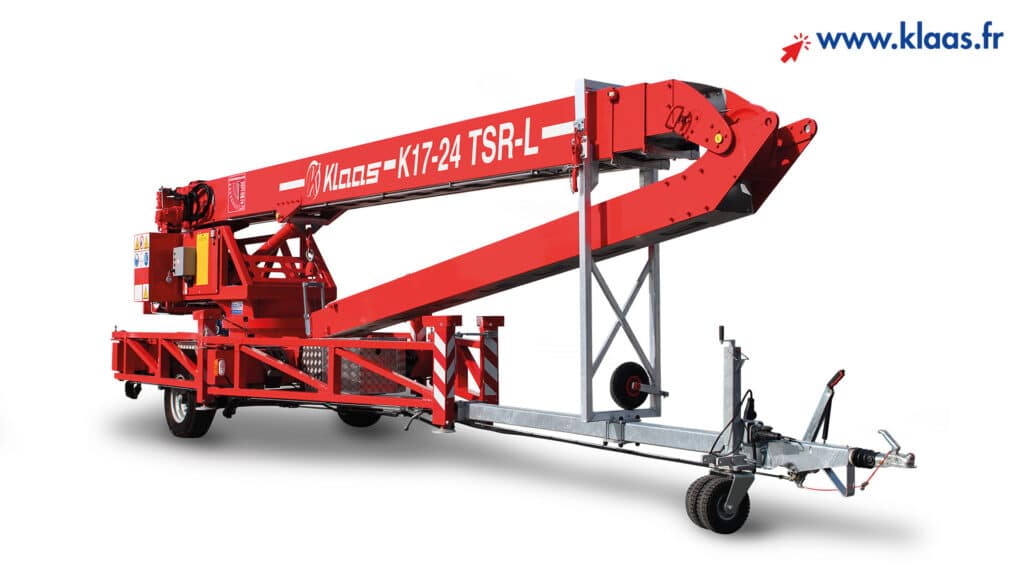 Location grue sur remorque tractable Klaas K17-24 24m
